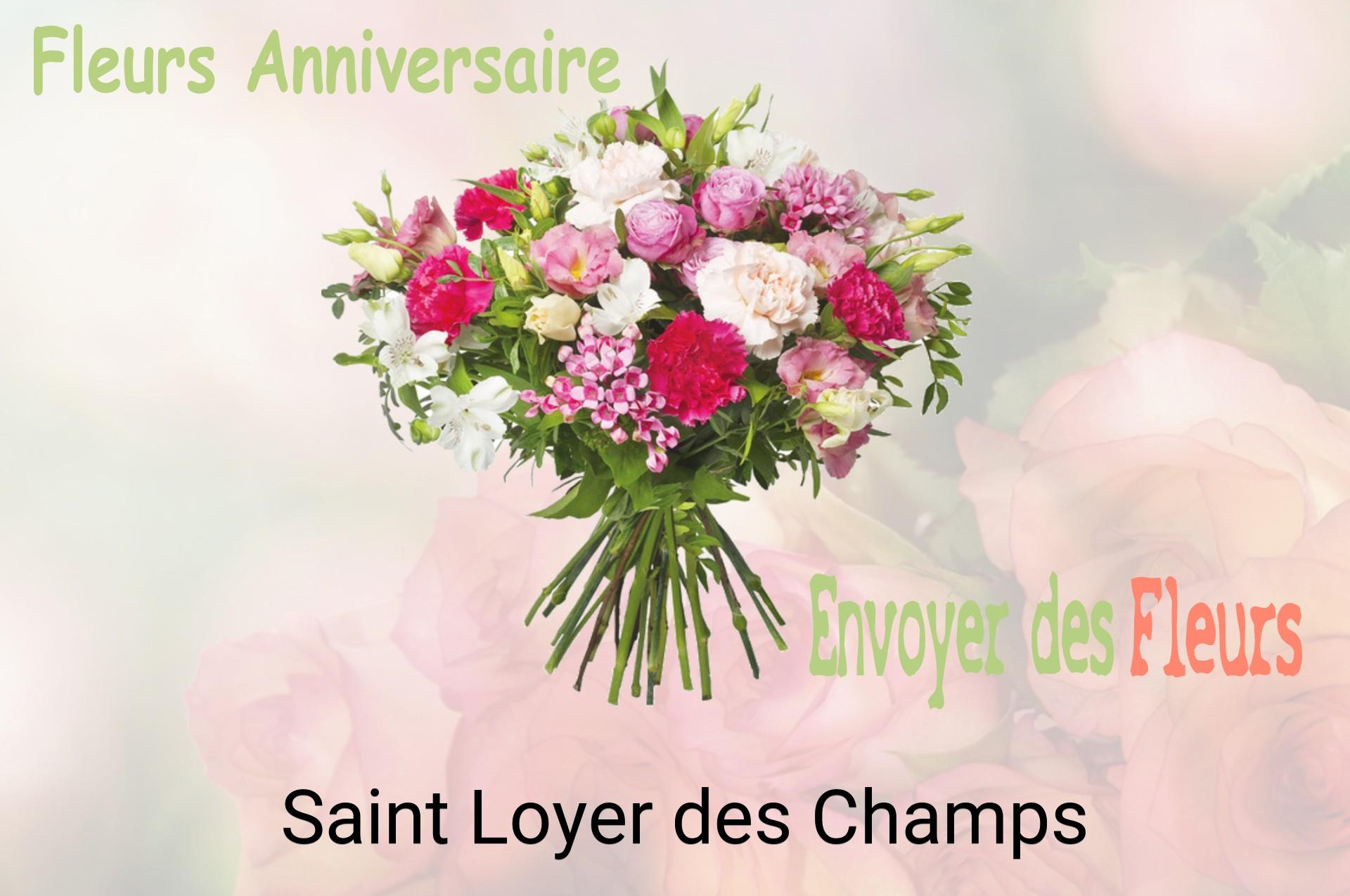 Bouquet de fleurs d’anniversaire livré à Saint-Loyer-des-Champs