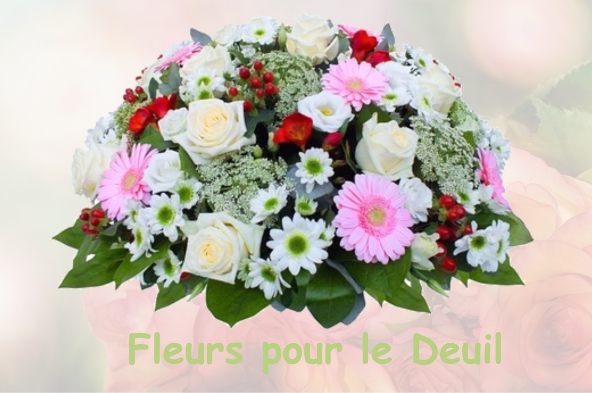 fleurs deuil SAINT-LOYER-DES-CHAMPS